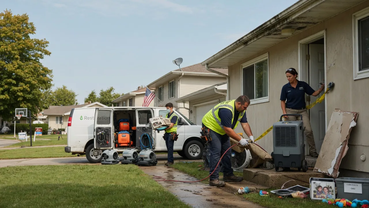 Water Damage Restoration in Howes, SD near me